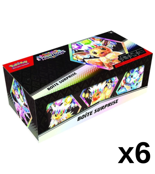 Case scellée Boîte Surprise Evolutions Prismatiques Pokémon Français [EV8.5]