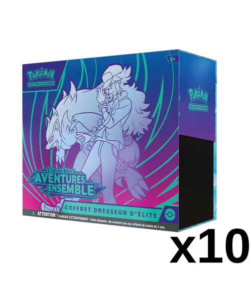 Case scellée  ETB Aventures Ensemble - Coffret Dresseur d'Elite Pokémon Français [EV09]