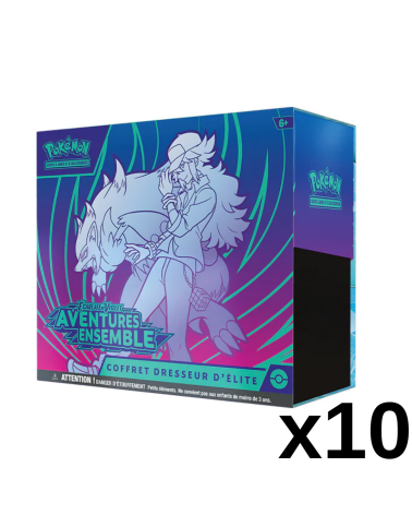 Case scellée  ETB Aventures Ensemble - Coffret Dresseur d'Elite Pokémon Français [EV09]