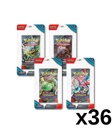 Case scellée Blisters Mascarade Crépusculaire Pokémon Français [EV06]