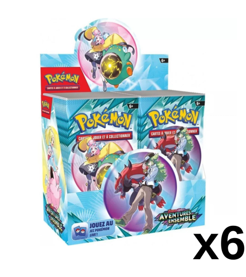 Case scellée Display Aventures ensemble Pokémon Français [EV09]
