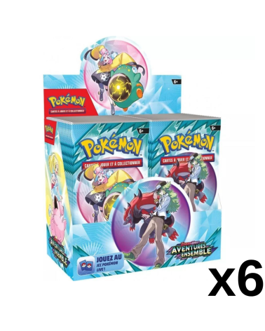 Case scellée Display Aventures ensemble Pokémon Français [EV09]