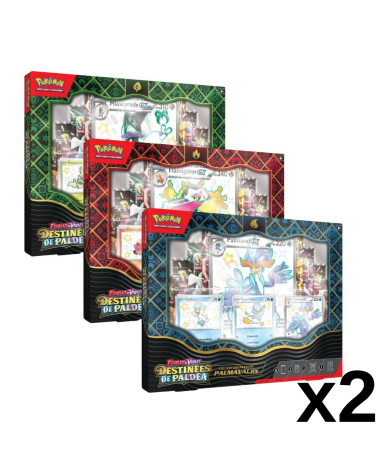 Case scellée Coffret collection Premium Destinées de Paldea Pokémon Français [EV4.5]