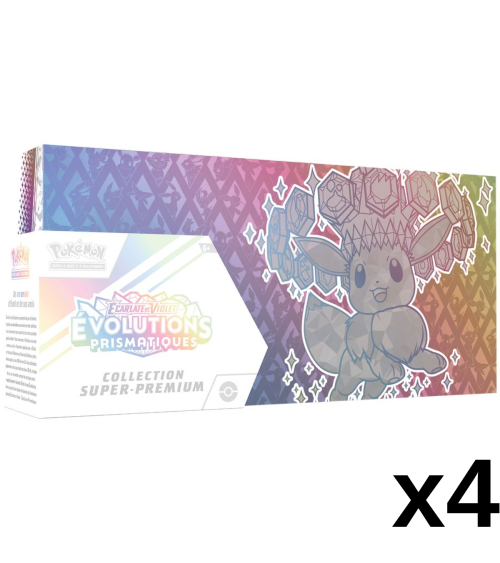 Case scellée Coffret Super Premium Collection Evolutions Prismatiques Pokémon Français [EV8.5]
