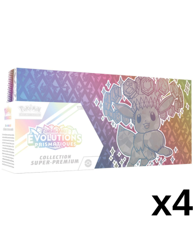 Case scellée Coffret Super Premium Collection Evolutions Prismatiques Pokémon Français [EV8.5]