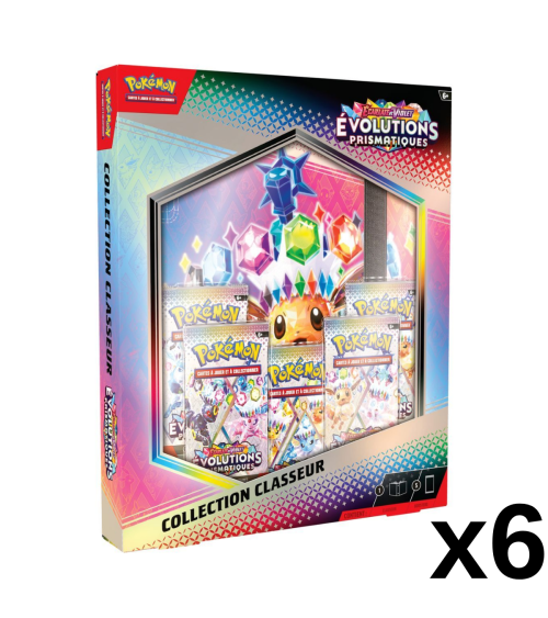Case scellée Coffret Binder Collection Evolutions Prismatiques Pokémon Français [EV8.5]