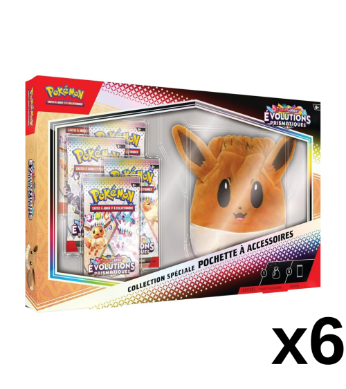 Case scellée Coffret Pochette à Accessoires Evolutions Prismatiques Pokémon Français [EV8.5]