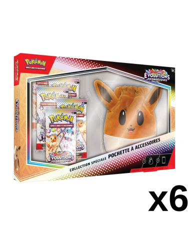 Case scellée Coffret Pochette à Accessoires Evolutions Prismatiques Pokémon Français [EV8.5]