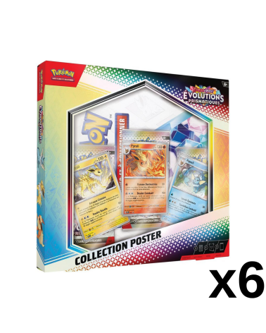 Case scellée Coffret Collection Poster Evolutions Prismatiques Pokémon Français [EV8.5]