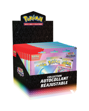 Case scellée Display Tech Sticker 3-Pack Evolutions Prismatiques Pokémon Français [EV8.5]